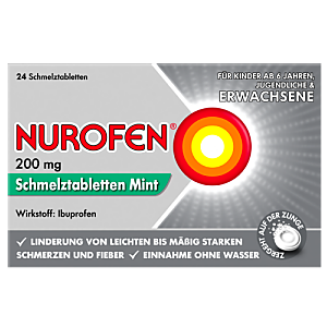 NUROFEN 200 mg Schmelztabletten Mint